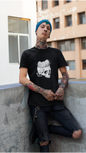 Skull with Nest and Eggs T-Shirt | Sketch Illustration, Gothic Nature Tee