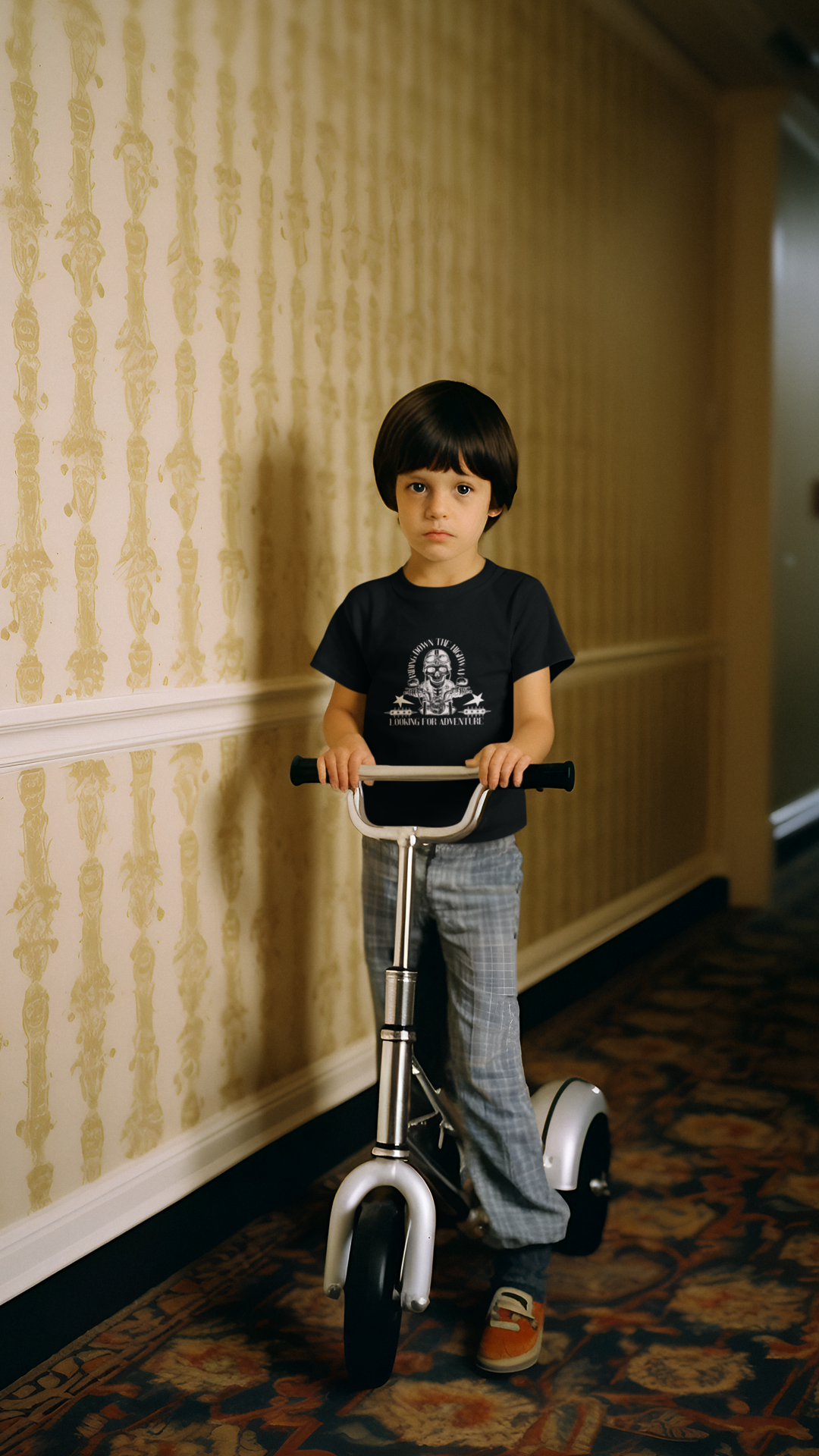 Skull Adventurer Graphic Tee | Looking for Adventure youth t-shirt