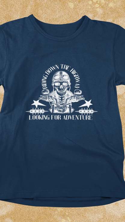 Skull Adventurer Graphic Tee | Looking for Adventure youth t-shirt