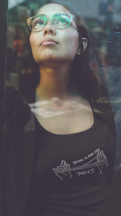 Making Ends Meet Women's Ideal Racerback Tank