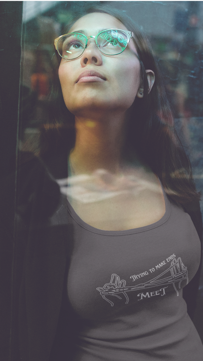 Making Ends Meet Women's Ideal Racerback Tank