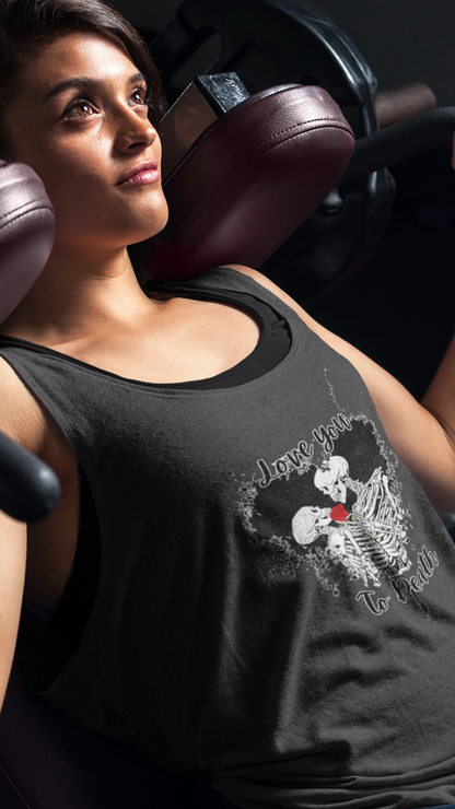 Love You to Death Women's Ideal Racerback Tank