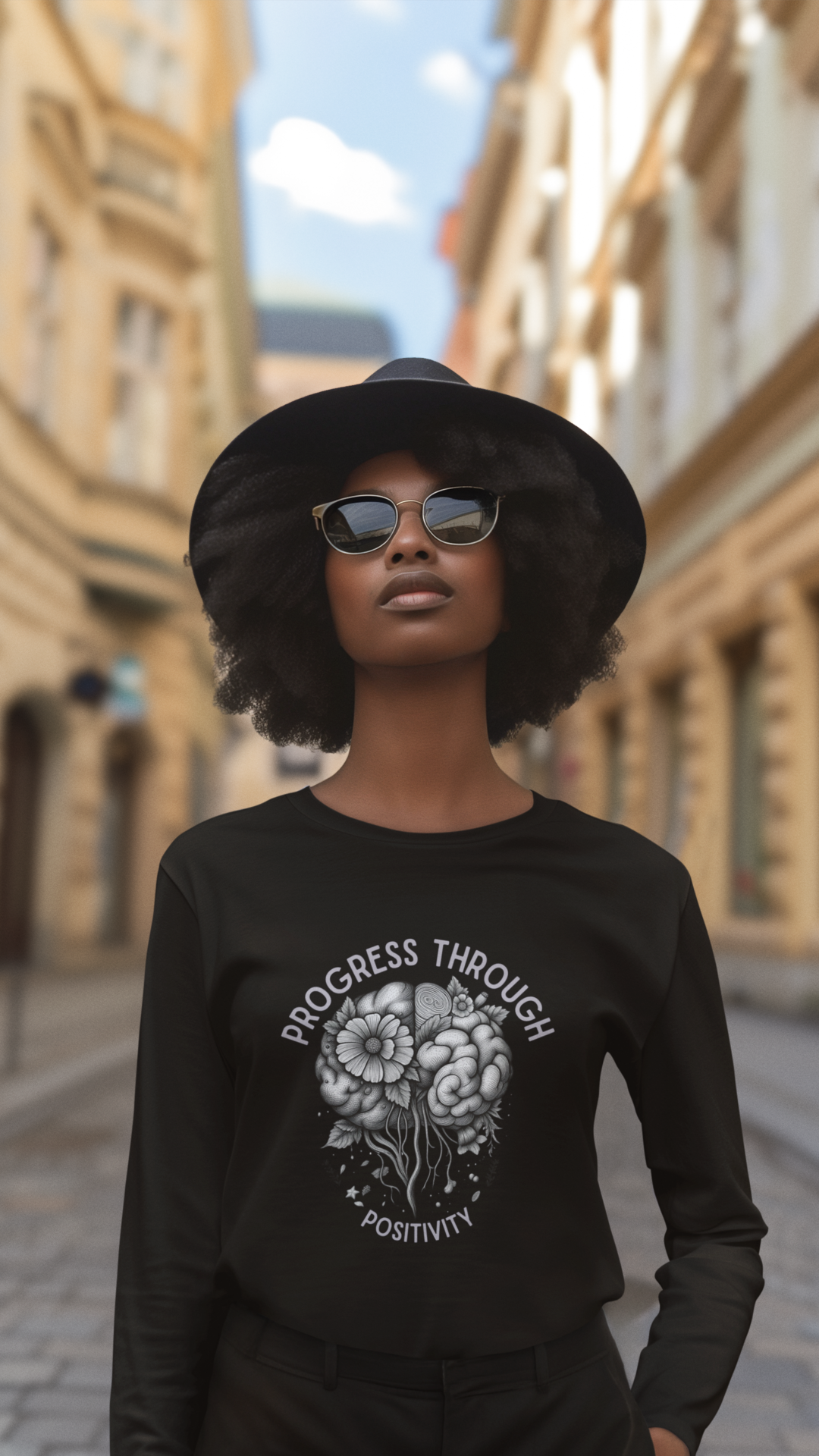 Progress Through Adversity Long Sleeve Tee