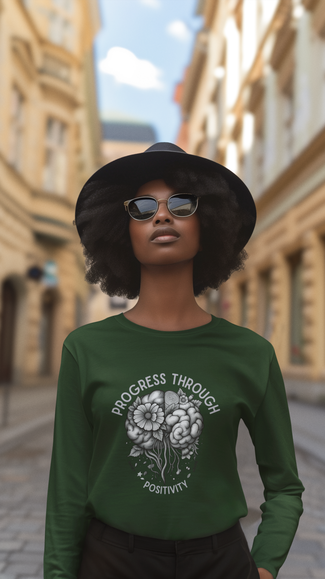 Progress Through Adversity Long Sleeve Tee