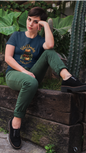 Pumpkin Stack Tee – Vintage Pumpkins Fall Harvest Shirt