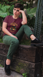 Pumpkin Stack Tee – Vintage Pumpkins Fall Harvest Shirt