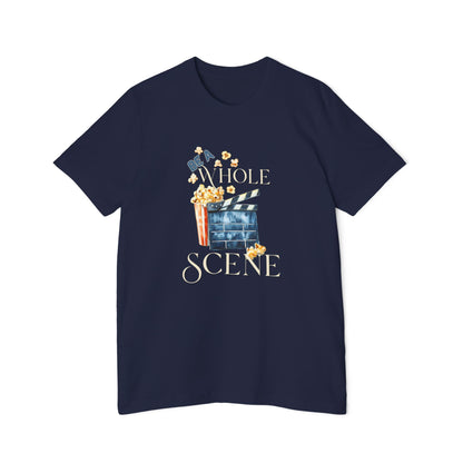 Cozy Comfort: USA-Made Unisex Short-Sleeve Jersey T-Shirt – Movie Night Essential!