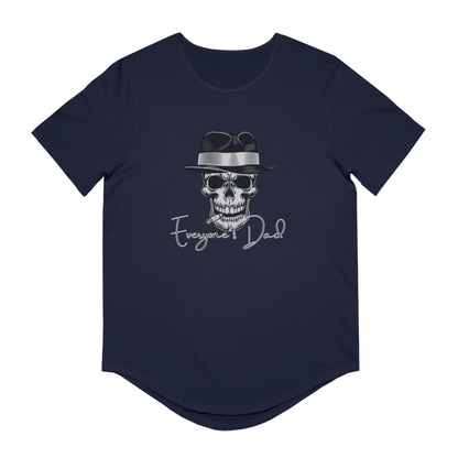Men's Tee - Father's Day Mobster Skull in Top Hat Design
