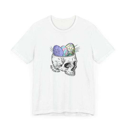 Trendy Skull Tee for All | Comfy Fit & Shoulder Shaping | Ethically Made