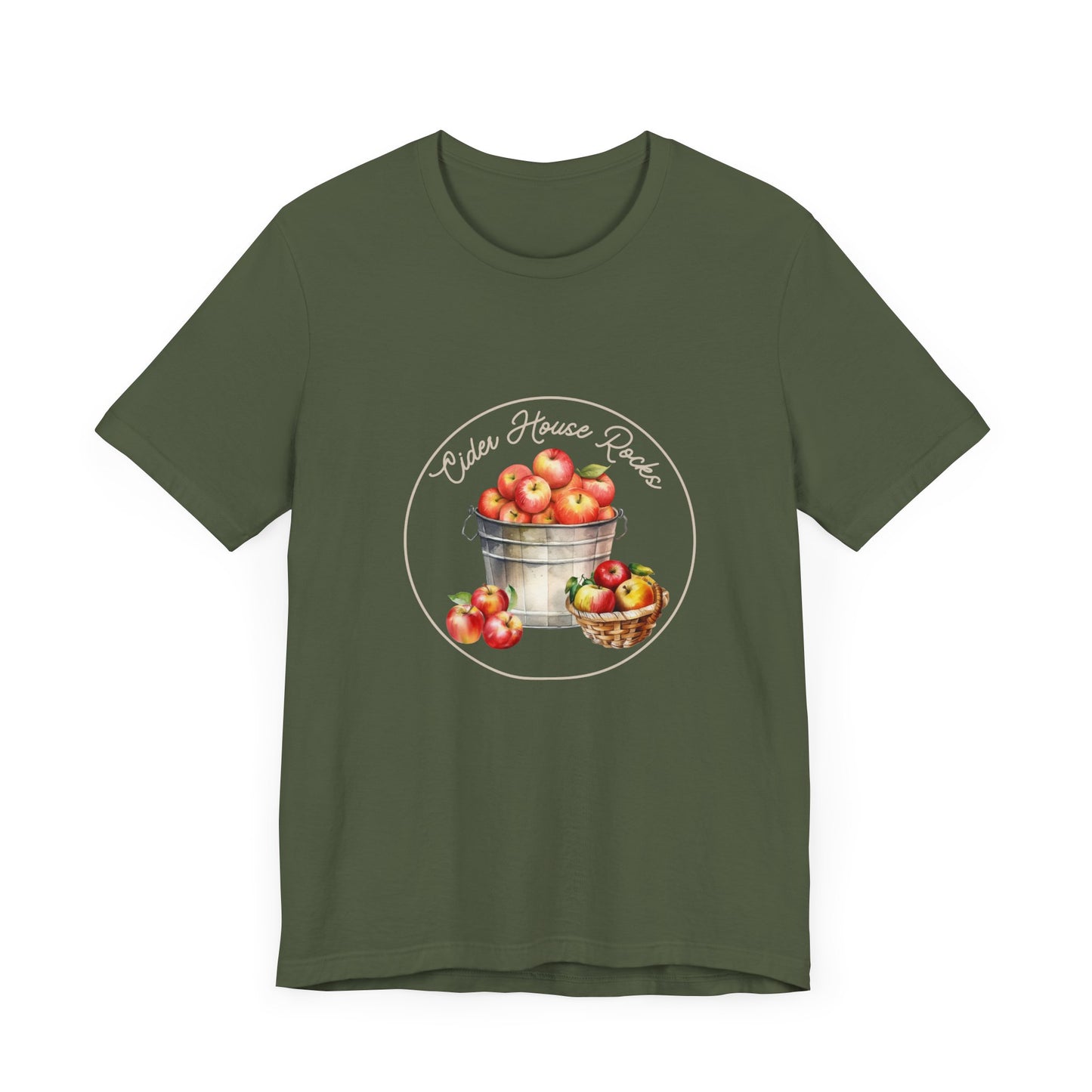 Fall Harvest Fashion | Unisex Jersey Tee with Thanksgiving and Cider House Vibes