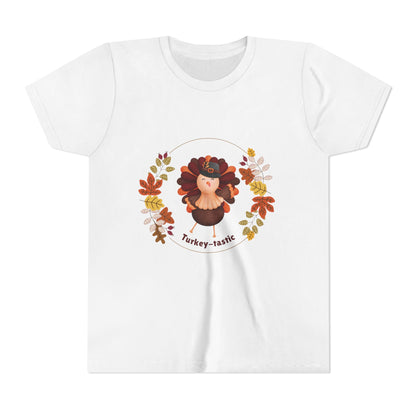Turkey Tastic Youth Short Sleeve T-Shirt - Unique Design for Standout Style!