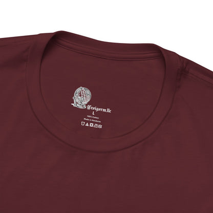 Floral Skull with Script Tee | Skull Flower Crown T-Shirt