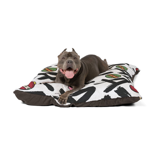 Falala Pet Bed - Christmas Pet Accessory - Cozy, Soft Fleece - Multiple Sizes Available