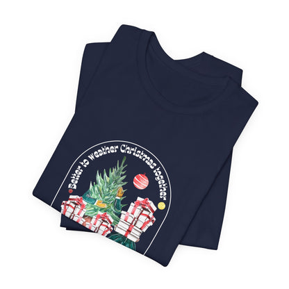 Holiday Gift Tee, Unisex Cotton Shirt, Family Christmas Outfit, Festive Apparel Option