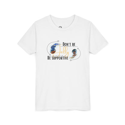 Don’t Be Jelly Be Supportive Youth Tee | Cute Mermaid Illustration