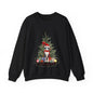 Spread the Laughter this Christmas with our Big Balls Christmas Cat Sweatshirt | Unisex Comfort and Style