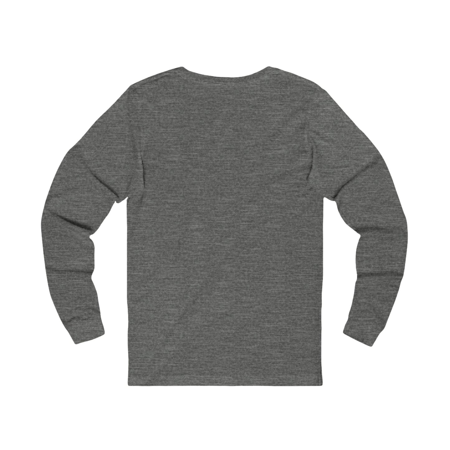 Skull Design Christmas Long Sleeve Tee - Unisex Jersey Tee for Holiday Vibes