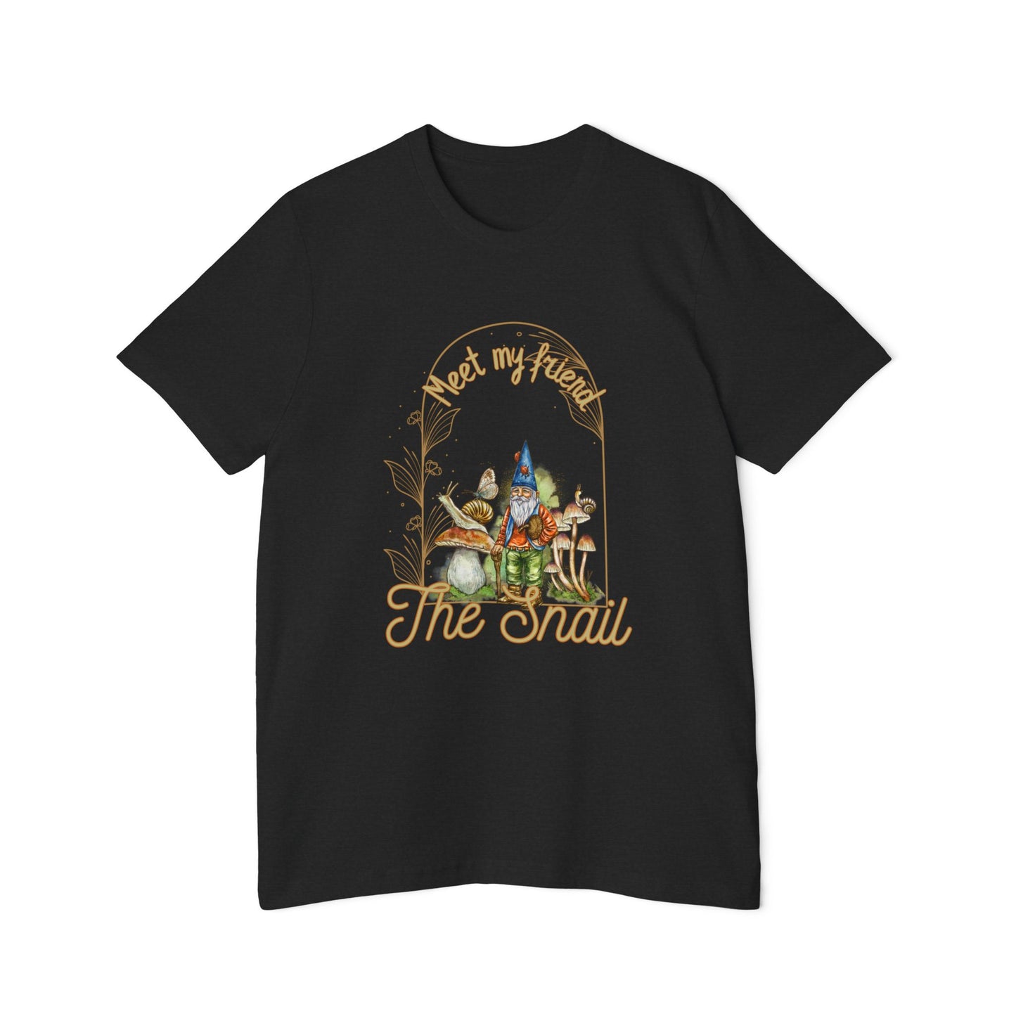 Whimsical Snail Delight T-Shirt - Perfect Unisex Tee for Nature Lovers!
