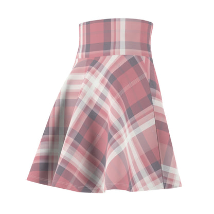 Feminine Easter Tartan Skater Skirt