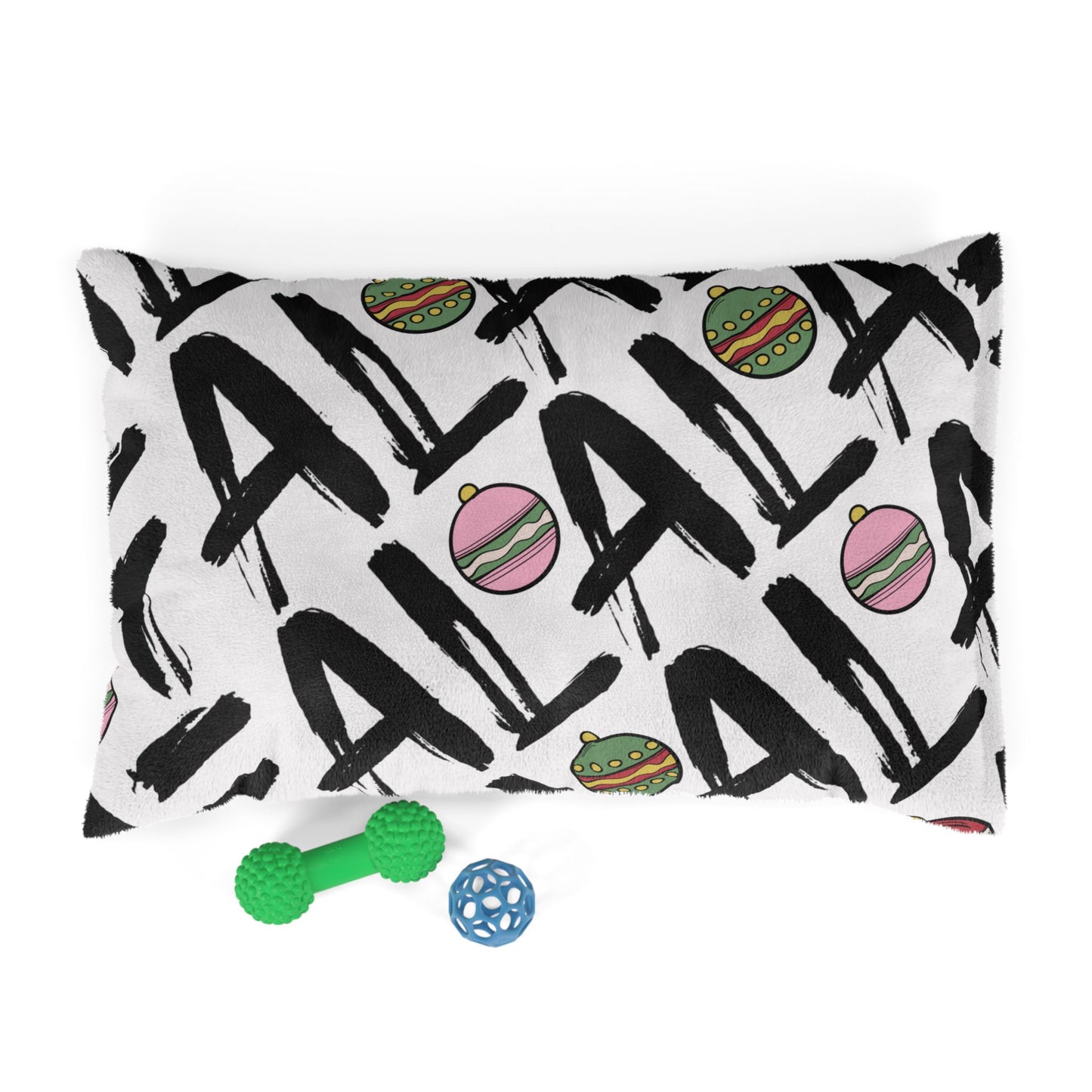 Falala Pet Bed - Christmas Pet Accessory - Cozy, Soft Fleece - Multiple Sizes Available