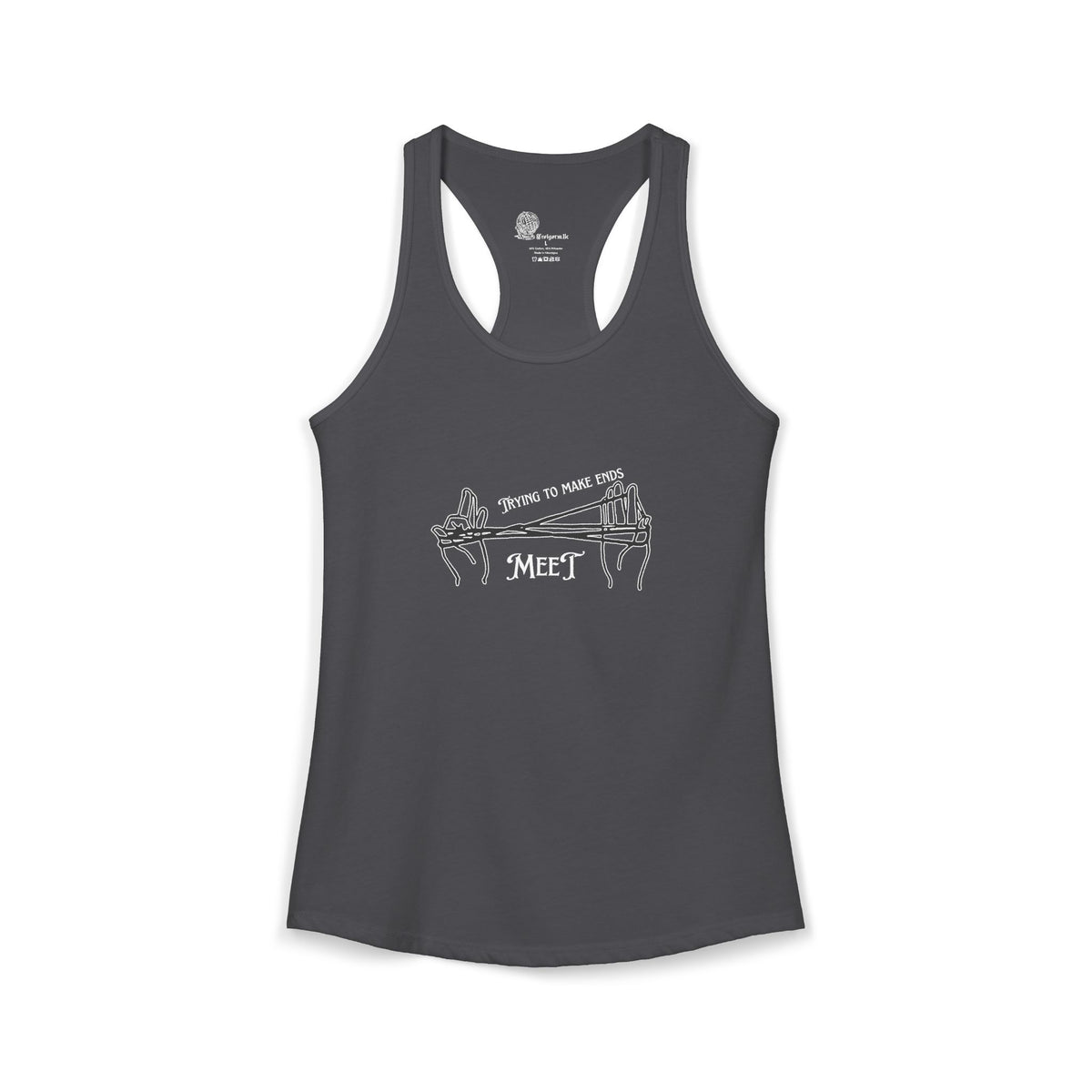 Making Ends Meet Women's Ideal Racerback Tank