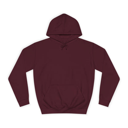 No Concerns Head Unisex College Hoodie
