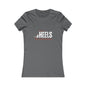 Feel the Holiday Magic: Slim Fit Christmas Tee for Women