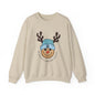 Oh Deer, It's Christmas Already! Unisex Heavy Blend Crewneck Sweatshirt - Cozy Holiday Comfort