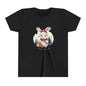 Festive Cheer: Christmas Bunny Youth Tee