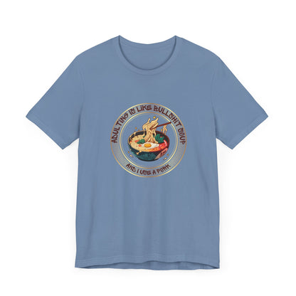 Anime Ramen Sushi Tee | Unisex Soft Cotton Shirt for Anime Fans | Lightweight & Breathable