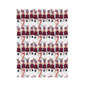 Snuggle up in Holiday Style - Candy Canes and Nutcrackers Velveteen Plush Blanket | Christmas Gift Idea