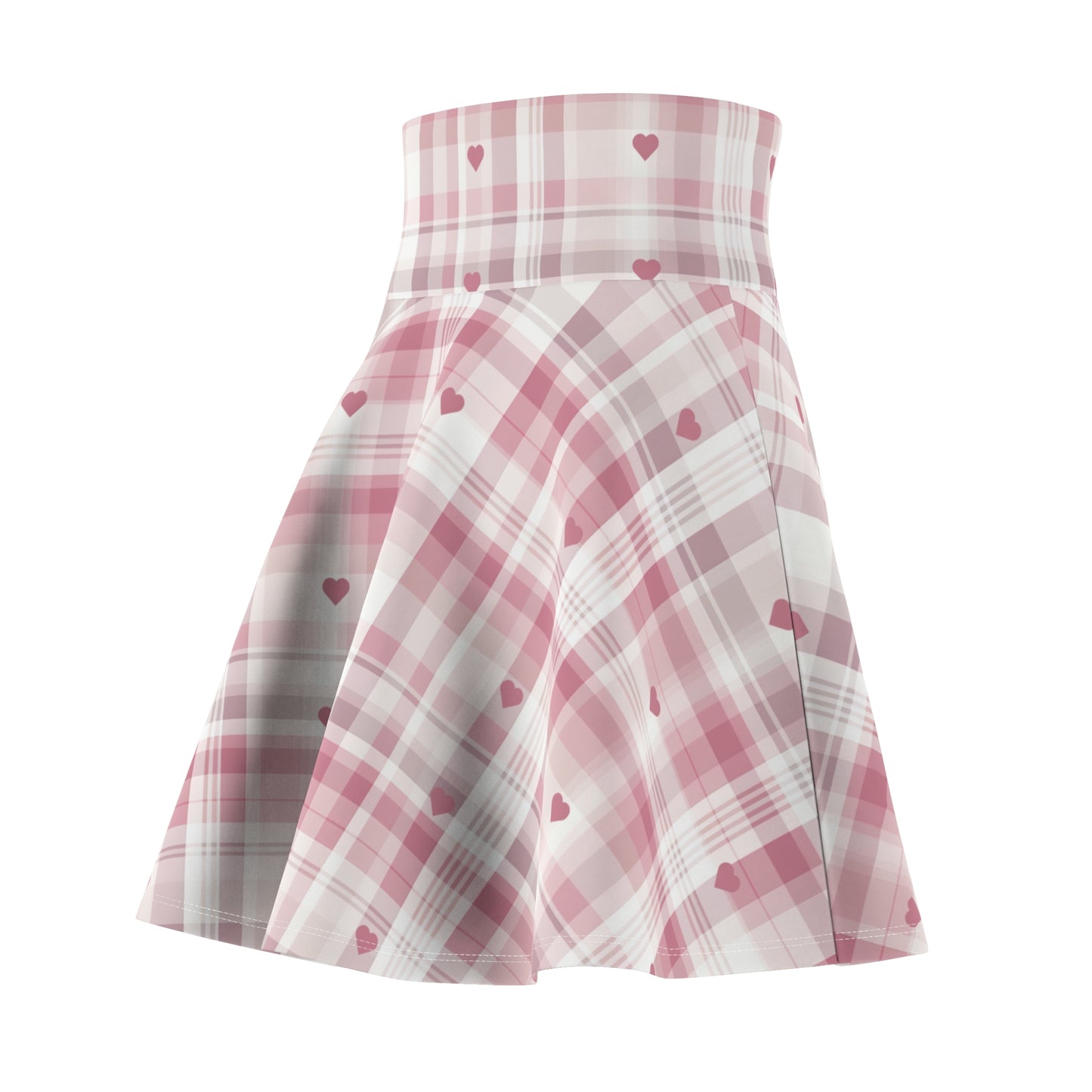 Stay stylish this Valentine's Day with our Women's Skater Skirt | Cozy & Creative | Croigorm LLC