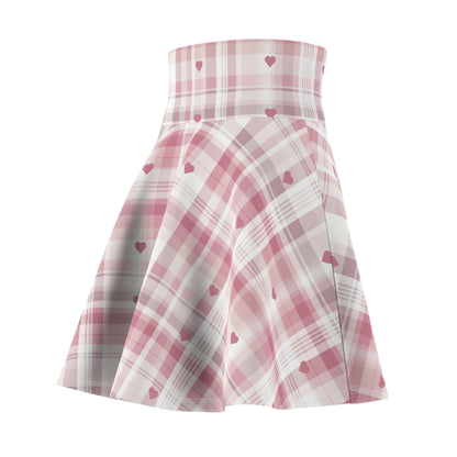 Stay stylish this Valentine's Day with our Women's Skater Skirt | Cozy & Creative | Croigorm LLC