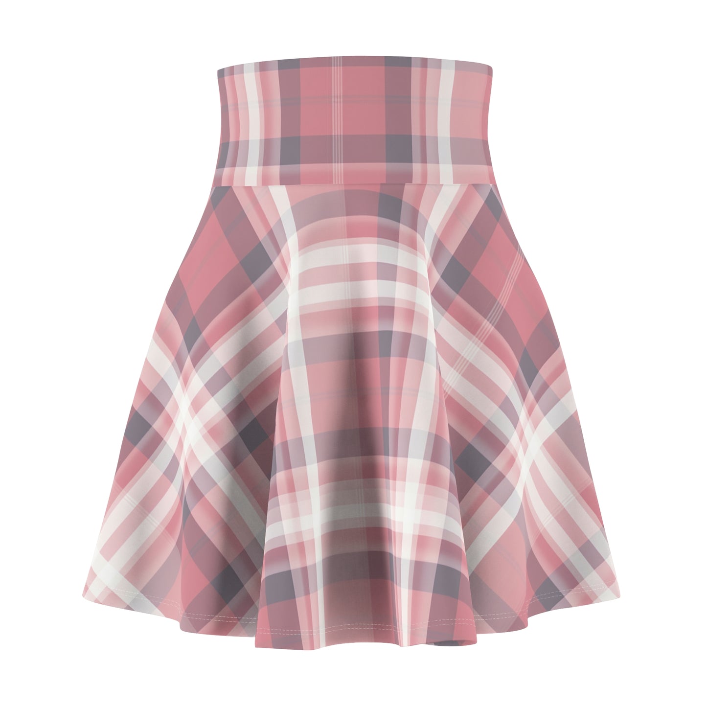 Feminine Easter Tartan Skater Skirt