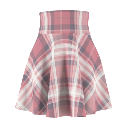 Feminine Easter Tartan Skater Skirt