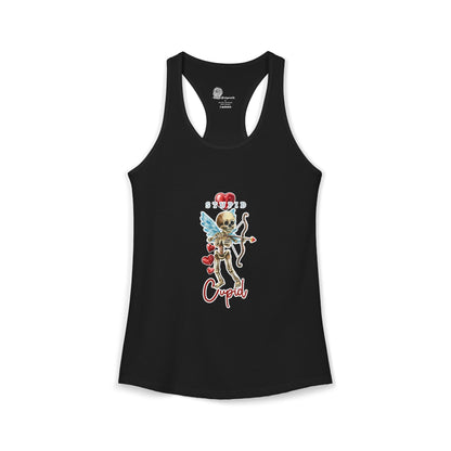 Stupid Cupid Women's Ideal Racerback Tank