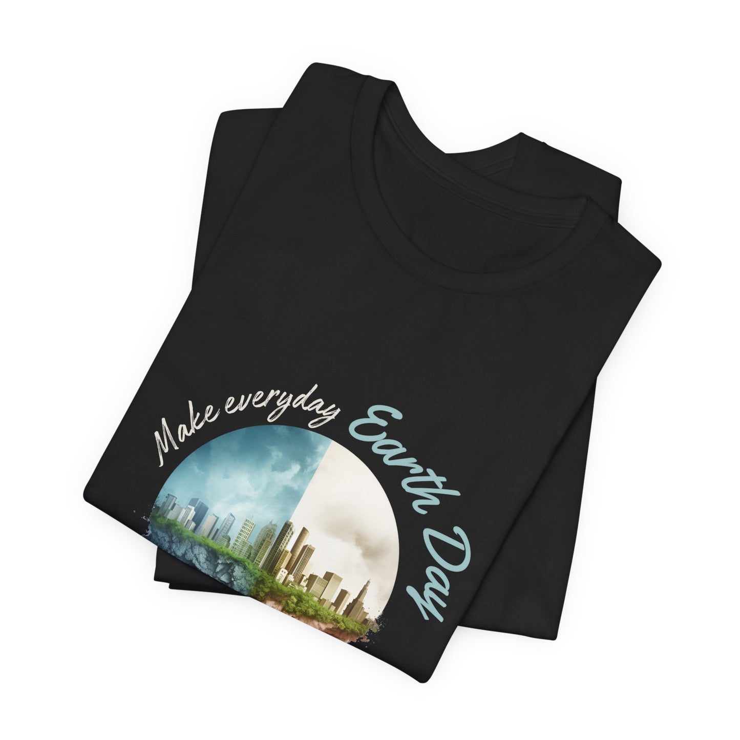 Eco-Friendly Earth Day Tee | Unisex World Shirt | Sustainable Jersey Top