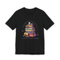 Skull and Book Unisex Tee - Murder Mystery Lover's Gift - Bookworm Apparel