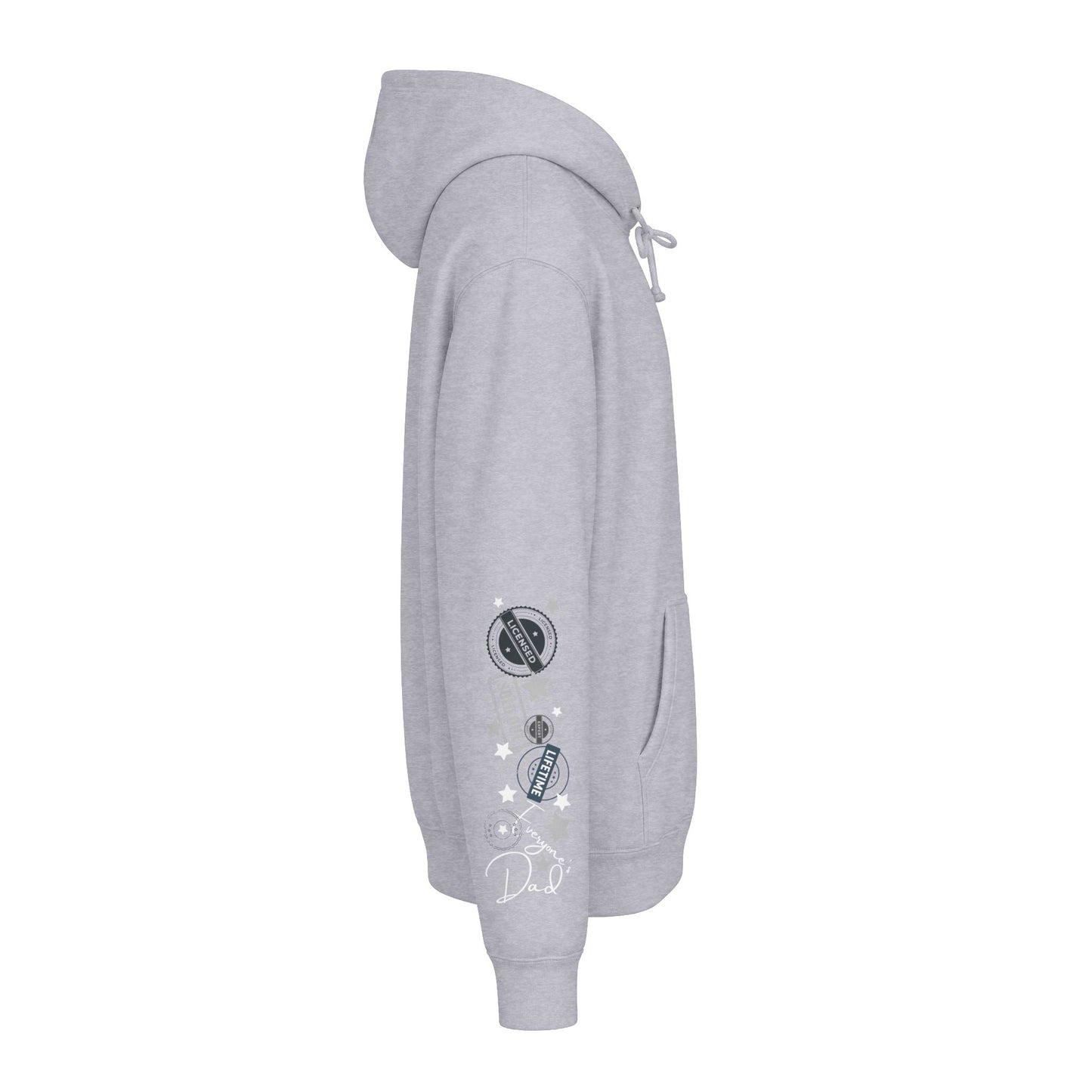 Skull Sunglasses Hoodie — Retro Pompadour Skull Pullover