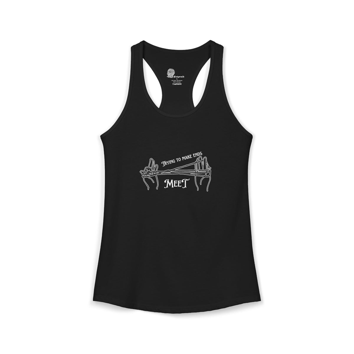 Making Ends Meet Women's Ideal Racerback Tank