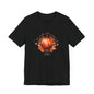 Halloween Pumpkin Witch Vibes Tee - Unisex Jersey Short Sleeve, Soft Cotton, Quality Print