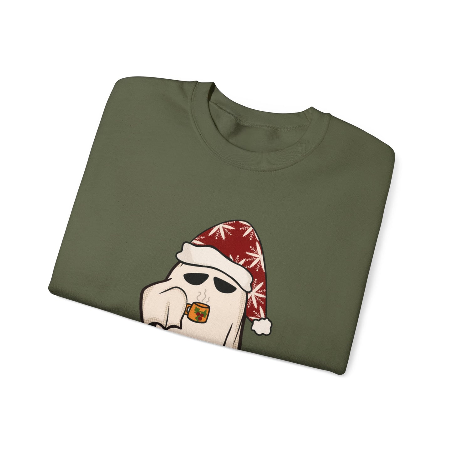 Stay Warm and Stylish with our Hot Chocolate or Death Crewneck Sweatshirt - Ethically Made in the USA