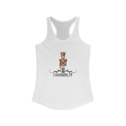 Nutcracker Christmas Women's Ideal Racerback Tank - Crushing It in Style