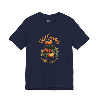Pumpkin Stack Tee – Vintage Pumpkins Fall Harvest Shirt