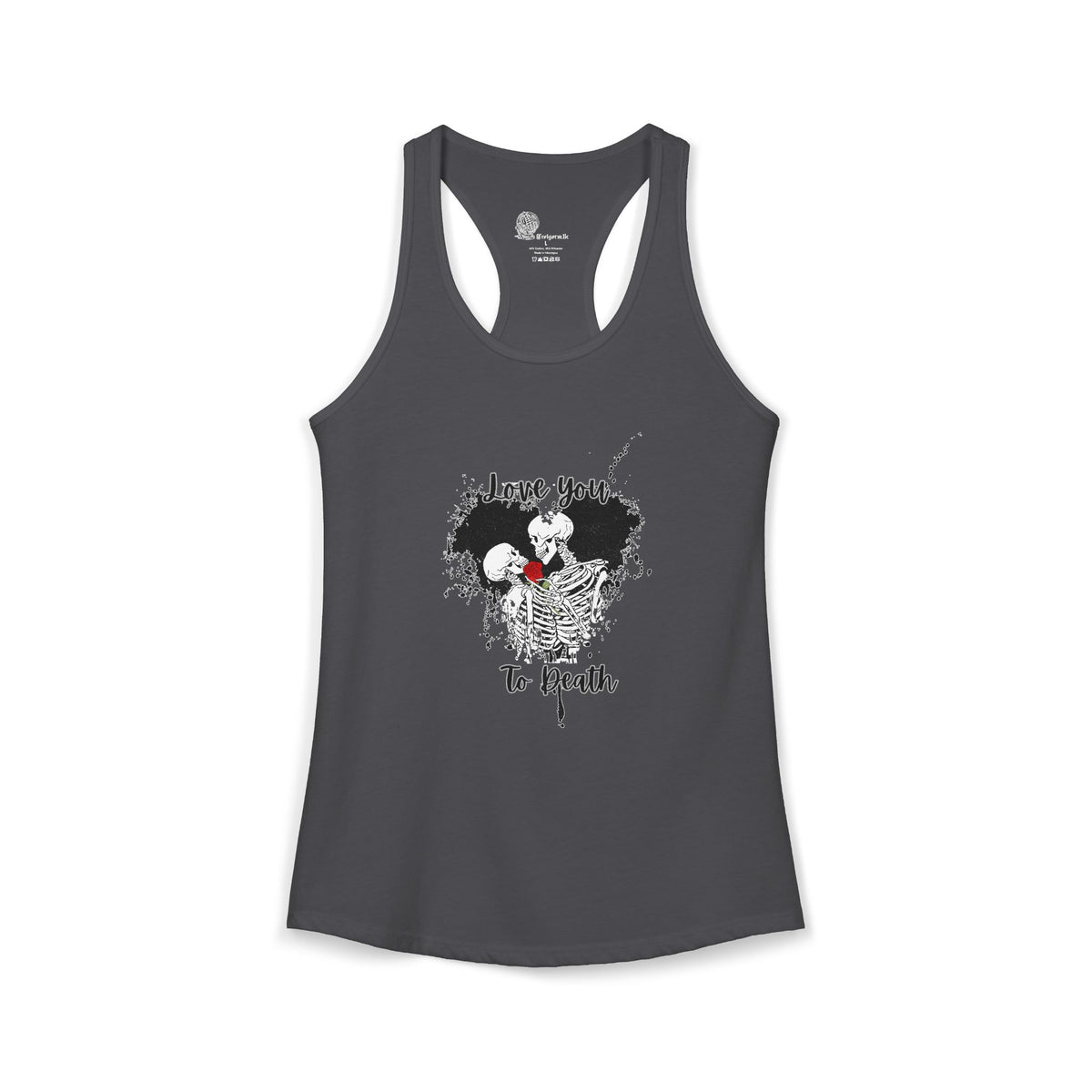 Love You to Death Women's Ideal Racerback Tank