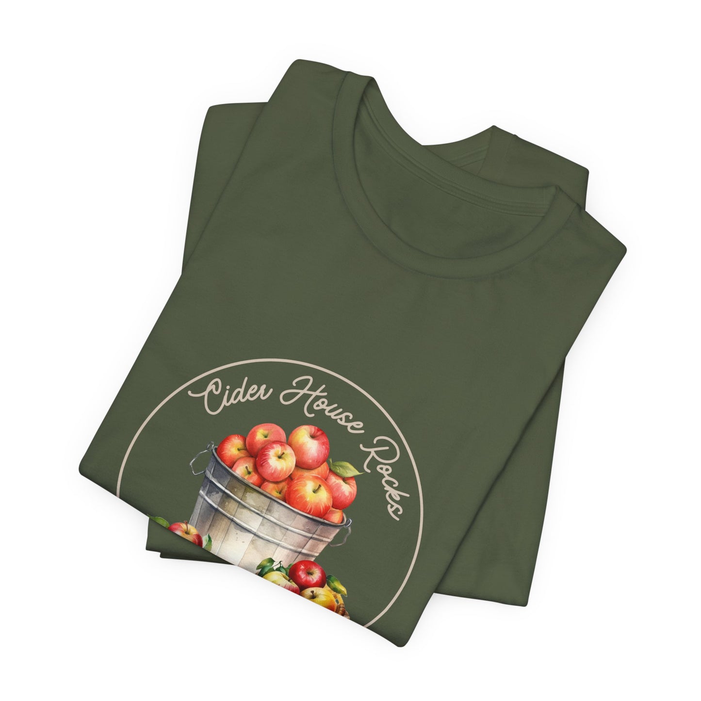 Fall Harvest Fashion | Unisex Jersey Tee with Thanksgiving and Cider House Vibes