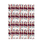 Snuggle up in Holiday Style - Candy Canes and Nutcrackers Velveteen Plush Blanket | Christmas Gift Idea