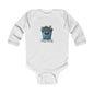 Stinky Malinki Earth Day Humor Infant Long Sleeve Bodysuit