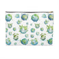 Save the Earth Accessory Pouch in Various Sizes | Earth Day Gift | Sustainable Zipper Bag