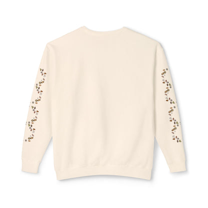Thankful for my Sanity Unisex Lightweight Crewneck Sweatshirt - Soft Ring-Spun Cotton, Sustainable Dyes, Comfort Colors
